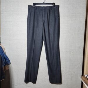 JF J.Ferrar Slim 34 X 34 Dark Blue Dress Pants